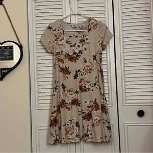 TMG brand pink floral dress